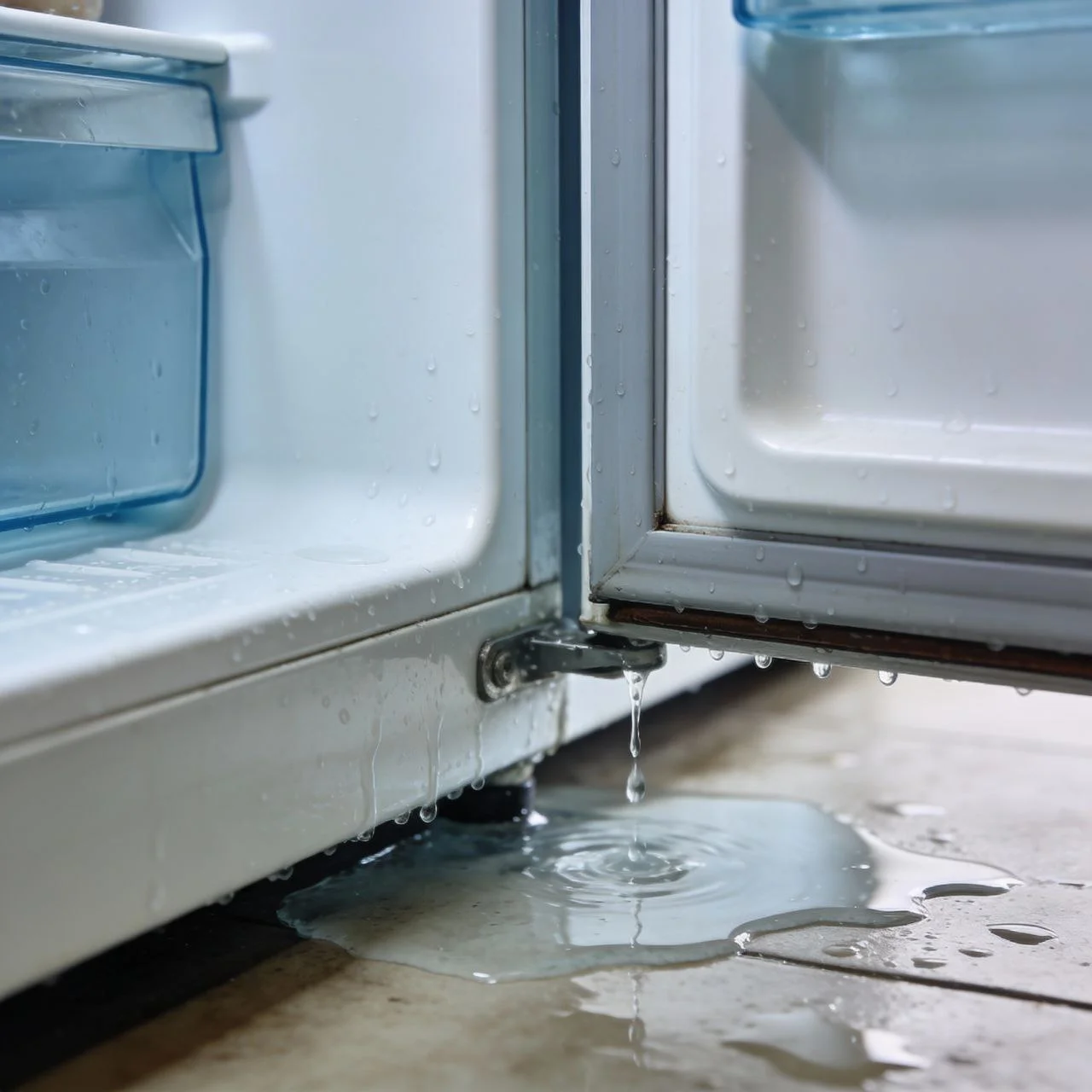 Холодильник течёт